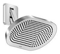 Douche de tête Hansgrohe Axor ShowerSphere 39746000 370 x 220 mm, avec bras de douche orientable, 2 jets, 8 l/min, chromée