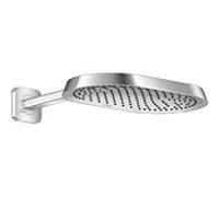 Douche de tête Hansgrohe Axor ShowerSphere 39749000 370 x 220 mm, avec bras de douche, 1 jet, chromée