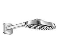 Douche de tête Hansgrohe Axor ShowerSphere 39754000 250 x 160 mm, avec bras de douche, 1 jet, 10,5 l/min, chromée