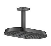 Douche de tête Hansgrohe Axor ShowerSphere 39758340 370 x 220 mm, 2 jets, 8 l/min, fixation au plafond, chrome noir brossé