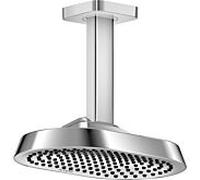 Douche de tête Hansgrohe Axor ShowerSphere 39763000 250 x 160 mm, 1 jet, 12 l/min, fixation au plafond, chromée