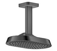 Douche de tête Hansgrohe Axor ShowerSphere 39764340 250 x 160 mm, 1 jet, 8 l/min, fixation au plafond, chrome noir brossé