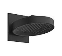 Douche de tête Hansgrohe Rainfinity 250 EcoSmart 26227670, profondeur 273 mm, 1 jet, raccord mural, débit 9,4 l/min, noir mat