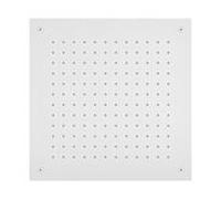 Herzbach Deep White douche de tête 23.638000.2.07 380 mm, pour montage au plafond, gris mat