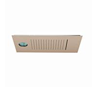 Douche de tête Kludi ASANA 69460N1-00 60 x 30 cm, cascade SummerRain/AmbienceLight, bronze brossé