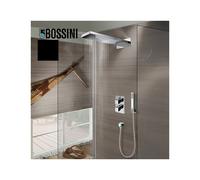 Douche de tête murale monojet noir mat Manhattan - Bossini I00575073
