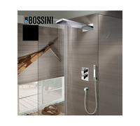 Douche de tête murale monojet noir mat Manhattan - Bossini I00575073