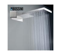 Douche de tête murale rectangulaire acier brossé Manhattan - Bossini I00570075