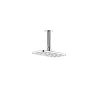 Hansgrohe Raindance E 240 Pomme de douche aÃ©rienne Ã 1 jet d'air avec raccord au plafond 100mm EcoSmart 9 l/min, chromÃ© - 27383000