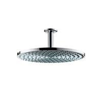Douche de tête Raindance S 300 1 jet avec raccord plafond chromé