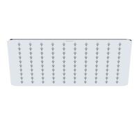 Douche De Tête Universelle Duravit En Inox, Avec Jet Rain, Carrée (300 Mm) Orientable, Chromé