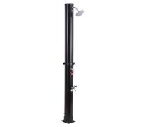Douche d'extérieur solaire FIDGI noire de 35L.