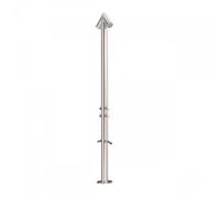 Douche double pour la piscine Inox - TRES 13499502