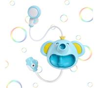 Douche Éléphant - Jouet De Bain pour Bébé | Cuve De Machine À Bulles De Savon | Pulvérisateur d'eau Électrique pour , Ensemble De Pomme De Douche pour Les Tout-Petits, Jouet D'éclaboussure D'ea