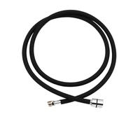 Douche en acier inoxydable, Tuyau de douche tressé en nylon de remplacement, multicolore, plusieurs tailles(Schwarz,180cm)