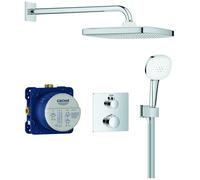 Douche Encastrable Grohe Grohtherm Cube Thermostatique ⌀250 mm Chromé 34871000