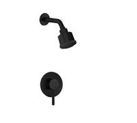 Douche encastrée Douche cachée Pommeau de douche monofonction Salle de bain hôtel Douche d'ingénierie Douche en cuivre 20,3 cm