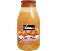 Douche exfoliante au caramel de Cottage Gentle avec des grains 100% naturels