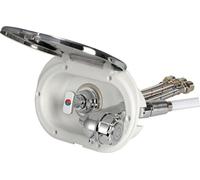 Douche extérieure avec tuyau en PVC 2,5 m osculati 15.240.33