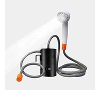 Douche extérieure portable, 2 modes de flux, pompe de douche alimentée par batterie 4400 mAh pour la randonnée/la randonnée, les voyages, la plage, l'animal de compagnie, la floraison, IPX7 étanche