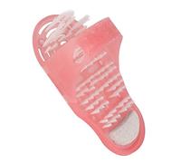 Douche Foot éproignez rose PVC Élimination de la peau morte Muscle relaxation facile à utiliser Foot Washing pour la maison Salle de bain Spring