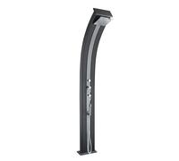 Formidra Douche solaire hybride Dada Curve 40L Aluminium recyclable Anthracite