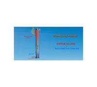 Douche hybride Dada Straight habillage bois / inox avec rince pieds