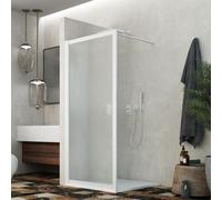 DOUCHE ITALIENNE WALK IN 120 CM H 190 EN ACRYLIQUE MOD. BEATRIX PROFIL
