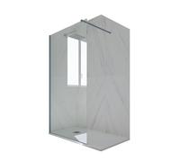DOUCHE ITALIENNE WALK-IN EN PVC BLEU NAVY KOLORS