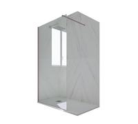 DOUCHE ITALIENNE WALK-IN EN PVC LAVANDE KOLORS