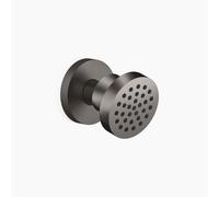 Dornbracht douche latérale 28518979-99 sans réglage du volume, platine foncé mat