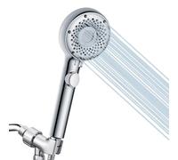 Douche manuelle avec filtre douche domestique avec 5 modes | Tête de rechange puissante pour propriétaires et locataires, maison, appartement, salle de sport, vacances