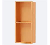 Douche multicolore en acier inoxydable sans carrelage - Or rose - Dimensions : 280 x 700 x 125 mm - Parfait pour les salles de bains modernes