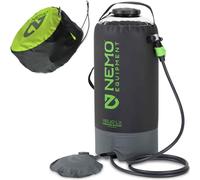 Douche pressurise portable nemo helio lx pressure shower (black/apple green)