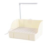 Douche perroquet - Bain d'oiseaux automatique | de circulation d'eau électrique | Station de bain multi-fonctions | Bassin propre facile pour les copains Parakets Pivoines Oiseau moyen