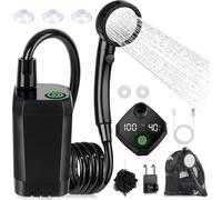 Douche portable de camping 4 modes avec batterie 6000mAh Vendos85