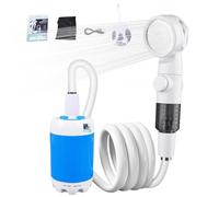Douche Portable Pour Le Camping - Pompe De Douche Extérieure Pour Camping - Lavage Voiture Jardin Plage Randonnée Bains Animaux Tente Sports