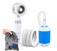 Douche portative, douche électrique portable 5000mah batterie intégrée | lavage imperméable pulvérisateur d'eau pour extérieur, lavage voiture, soins animaux camping
