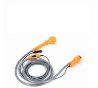 Douche portative, kit de douche monté sur véhicule électrique portable 36 W avec débit d'eau réglable, pour le camping, les voyages, la randonnée, le lavage de voiture, le bain