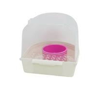 Douche Pour Oiseaux,Accessoires Pour Animaux De Compagnie Transparents Extractibles, Pour Perruches - Pour Perroquets Domestiques, Canaris, Perruches Moines, Volière, Alimentation et Eau, Int