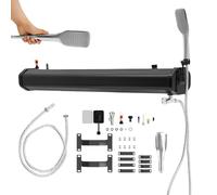Douche Routière de Camping avec Réservoir d'Eau 18/20/30L, Réservoir d'Eau Pressurisé, Pommeau de Douche Portable pour Camping Main-Libre, pour Overlanding, Stockage d'Eau,18L