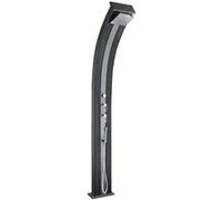 Formidra Douche solaire hybride Dada Curve 40L Aluminium recyclable Anthracite