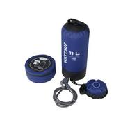 Douche solaire à pression - W WATTSUP - 11L - Bleu - PVC et Latex