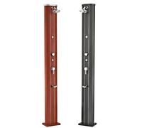 Douche Solaire Aluminium 40L couleur Bois