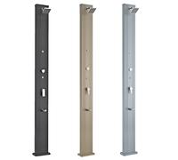 Douche solaire Anais luxe droite 28L - Silver