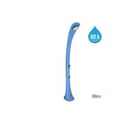 Douche solaire cobra bleu 32 litres + rince pieds