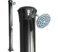 Douche solaire COMFORT ALU sans robinet pour se rincer les pieds