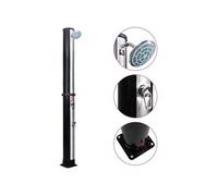 Douche solaire d extérieur avec pomme de douche et robinet 40 L