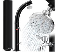 Douche solaire de jardin - KESSER - 20 litres - Noir - Max. 60°C - Pommeau pivotant 360°