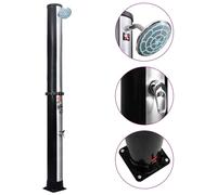vidaXL Douche solaire d'extérieur avec pomme de douche et robinet 40 L